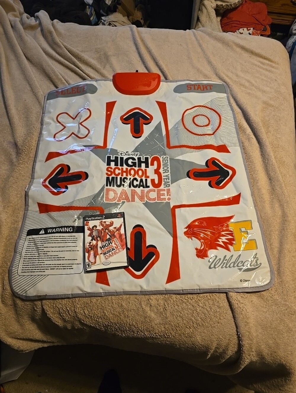 100426 Disney High School Musical 3 Senior Year Dance Pad Ɓox 22ee